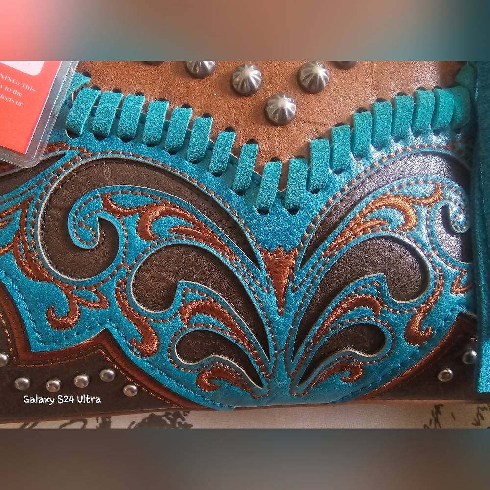Montana West Large Tote Shoulder Bag beautiful design w/ dust bag NWT - Picture 12 of 16